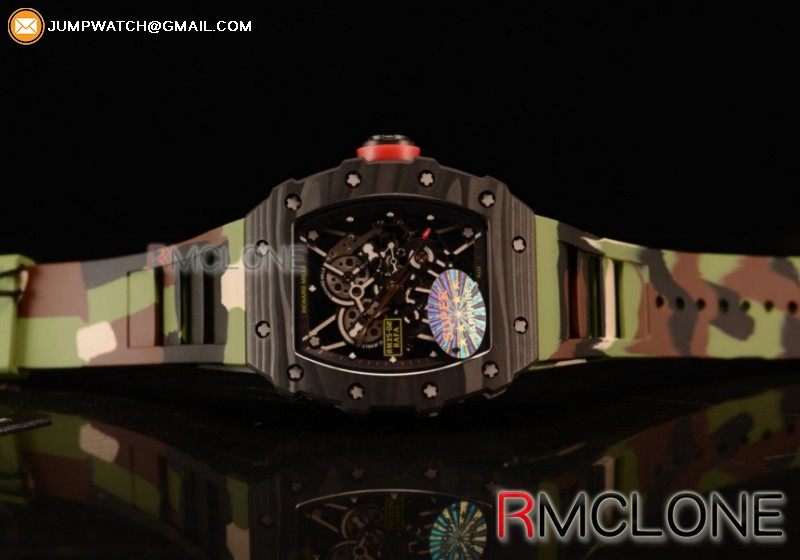 RICHARD MILLE RM35 02 SKELETON DIAL DOTS MARKERS MIYOTA 9015 1 1