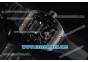 Richard Mille RM 69 Erotic Tourbillon PVD Case with Skeleton Dial Black Rubber Strap and Dot Markers