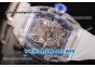 Richard Mille 56-01 Tourbillon Sapphire Crystal Skeleton Dial on Aerospace Nano Translucent Strap