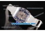 Richard Mille 56-01 Tourbillon Sapphire Crystal Skeleton Dial on Aerospace Nano Translucent Strap