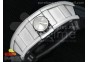 RM057 Dragon-Jackie Chan SS Silver Dragon Dial Diamonds Bezel on Black Rubber Strap A2824