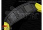 RM 059 Forge Carbon Yellow Inner Bezel Skeleton Dial on Yellow Rubber Strap 6T51