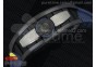 RM061 Black Ceramic Blue Inner Bezel Skeleton Dial on Blue Rubber Strap MIYOTA8215