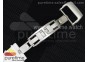 RM061 SS RMF White Inner Bezel Skeleton Dial on White Rubber Strap MIYOTA9015