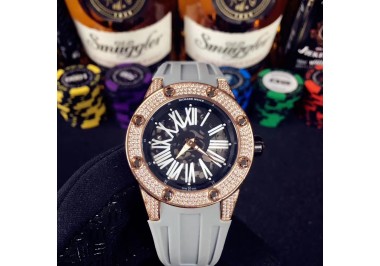 RM21227 - RM63-01 Woman 38mm Skeleton Dial RG RU Diamond Miyota Automatic