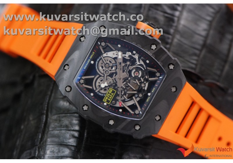 RICHARD MILLE 035 02 RAFAEL NADAL FORGE CARBON TITANIUM CASE