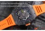 RICHARD MILLE 035-02 RAFAEL NADAL FORGE CARBON TITANIUM CASE. ORANGE FROM KVF BEST EDITION MIYOTA8215