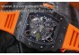 RICHARD MILLE 035-02 RAFAEL NADAL FORGE CARBON TITANIUM CASE. ORANGE FROM KVF BEST EDITION MIYOTA8215