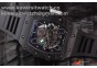 RICHARD MILLE 035-02 RAFAEL NADAL FORGE CARBON TITANIUM CASE. BLACK-WHITE FROM KVF BEST EDITION MIYOTA8215