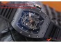 RICHARD MILLE 052 SKULL BLACK CERAMIC BEZEL SKELETON DIAL.MIYOTA8215