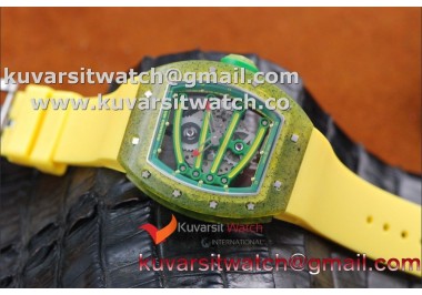 RICHARD MILLE 059 YOHAN BLAKE GREEN INNER BEZEL SKELETON DIAL.MIYOTA 6T51