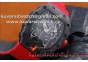 RICHARD MILLE 035 FORGE RED CARBON SKELETON DIAL MIYOTA9015