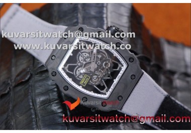 RICHARD MILLE 035 FORGE GRAY CARBON SKELETON DIAL MIYOTA9015