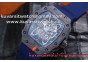 RICHARD MILLE 035 FORGE BLUE CARBON SKELETON DIAL MIYOTA9015