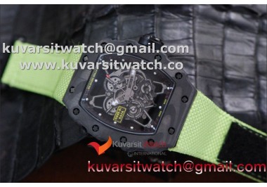 RICHARD MILLE 035 FORGE CARBON SKELETON DIAL MIYOTA9015