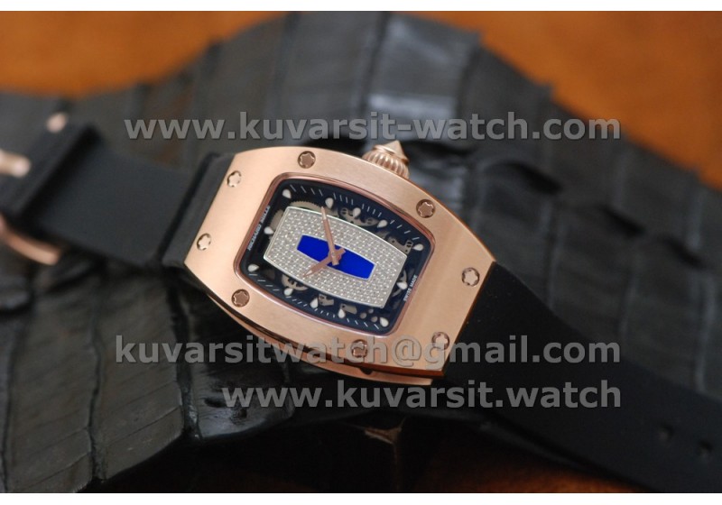 RICHARD MILLE RM007 LADY ROSE GOLD BLUE