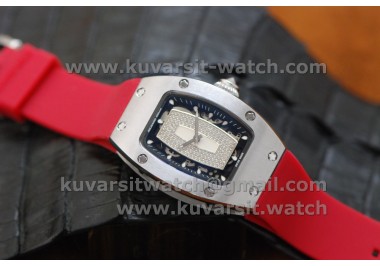 RICHARD MILLE RM007  LADY SS-WHITE.RED RUBBER