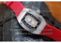 RICHARD MILLE RM007  LADY SS-WHITE.RED RUBBER