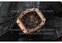 RICHARD MILLE RM35 ROSE GOLD. MIYOTA9015