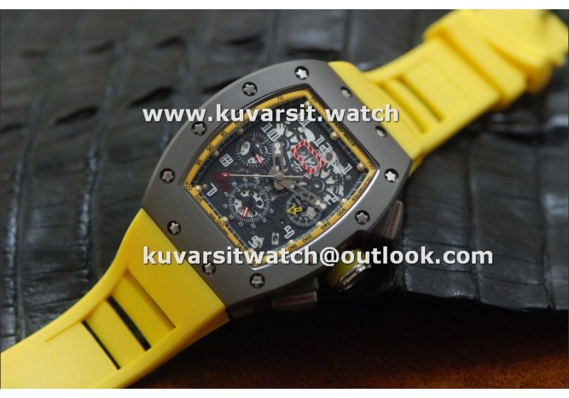 RICHARD MILLE RM011 FELIPE MASSA LIMITED EDITION SS YELLOW