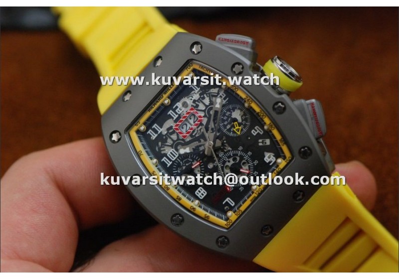 RICHARD MILLE RM011 FELIPE MASSA LIMITED EDITION SS YELLOW