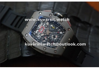 RICHARD MILLE RM011 FELIPE MASSA LIMITED EDITION SS/BLACK