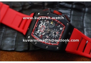 RICHARD MILLE RM011 FELIPE MASSA LIMITED EDITION PVD/RED