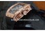 RICHARD MILLE RM011 FELIPE MASSA TOURBILLON  LIMITED EDITION ROSE GOLD/BLACK