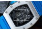 RICHARD MILLE SKELETON BLUE/WHITE MIYOTA9015