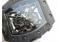 RM035-02 Rafa Nadal Forged Carbon Case V2 KVF Best Edition Skeleton Dial White Crown on White Nylon Strap MIYOTA8215