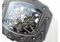 RM035-02 Rafa Nadal Forged Carbon Case V2 KVF Best Edition Skeleton Dial White Crown on White Nylon Strap MIYOTA8215