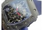 RM035-01 Forged Carbon Case V2 KVF Best Edition Skeleton Dial Blue Crown on Blue Nylon Strap MIYOTA8215