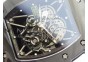 RM035-01 Forged Carbon Case V2 KVF Best Edition Skeleton Dial Black Crown on Black Rubber Strap MIYOTA8215