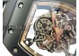 RM055 Real Ceramic Case KVF Best Edition Skeleton Dial RG Crown on Black Rubber Strap MIYOTA8215