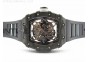 RM035-02 Rafa Nadal Forged Carbon Case V2 KVF Best Edition Skeleton Dial White Crown on Black Rubber Strap MIYOTA8215