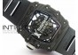 RM035-02 Rafa Nadal Forged Carbon Case V2 KVF Best Edition Skeleton Dial White Crown on Black Rubber Strap MIYOTA8215