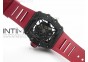 RM035-02 Forged Carbon Case V2 KVF Best Edition Skeleton Dial Red Crown on Red Rubber Strap MIYOTA8215