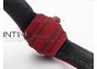 RM 035-2 Red Forged Carbon Black Inner Bezel Skeleton Dial on Red Nylon Strap MIYOTA9015