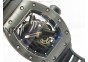 RM052-2 Black Ceramic KVF Horse Dial on Black Rubber Strap MIYOTA8215