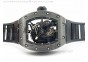 RM052-2 Black Ceramic KVF Horse Dial on Black Rubber Strap MIYOTA8215