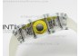 RM056 RMF Yellow Inner Bezel Skeleton Dial on transparent Rubber Strap MIYOTA9015