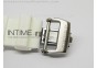 RM055 PVD RMF White Inner Bezel Skeleton Dial on White Rubber Strap MIYOTA9015