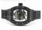 RM055 PVD RMF Black Inner Bezel Skeleton Dial on Black Rubber Strap MIYOTA9015