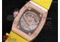 RM 007 Lady RG Diamonds Dial on Yellow Rubber Strap 6T51