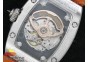 RM 007 Lady SS Diamonds Dial SS Case on Orange Rubber Strap 6T51