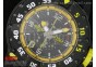 RM028 47mm RMF PVD Yellow Skeleton Dial on Black Rubber Strap A7750