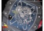 RM035-02 Rafael Nadal Forged Carbon Caseback KVF Best Edition Skeleton Dial Red on Red Rubber Strap MIYOTA8215 V2