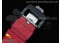 RM035-02 Rafael Nadal Forged Carbon Caseback KVF Best Edition Skeleton Dial Red on Red Rubber Strap MIYOTA8215 V2