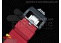 RM035-02 Rafael Nadal Forge Carbon Titanium Case KVF Best Edition Skeleton Dial Red on Red Rubber Strap MIYOTA8215 V2