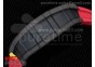 RM035-02 Rafael Nadal Forge Carbon Titanium Case KVF Best Edition Skeleton Dial Red on Red Rubber Strap MIYOTA8215 V2